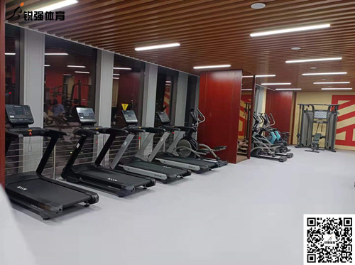 币游·国际完成的济南某部门单位健身房